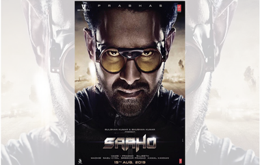 Saaho Movie Poster: अभिनेता प्रभास चित्रपटाचे 'साहो' चित्रपटाचे नवीन पोस्टर आले समोर, प्रभासने आपल्या इन्स्टाग्राम अकाऊंटवरुन शेअर केला फोटो