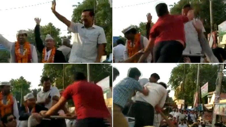 दिल्ली: अरविंद केजरीवाल यांना कानशिलात लगावणाऱ्या व्यक्तीला दोन दिवसांची न्यायालयीन कोठडी दिल्ली: अरविंद केजरीवाल यांना कानशिलात लगावणाऱ्या व्यक्तीला दोन दिवसांची न्यायालयीन कोठडी