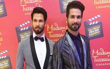 सिंगापूर येथील मादाम तुसाद म्युझियम मध्ये 'शाहिद कपूर'चे Wax Statue सह Twinning (Photos)