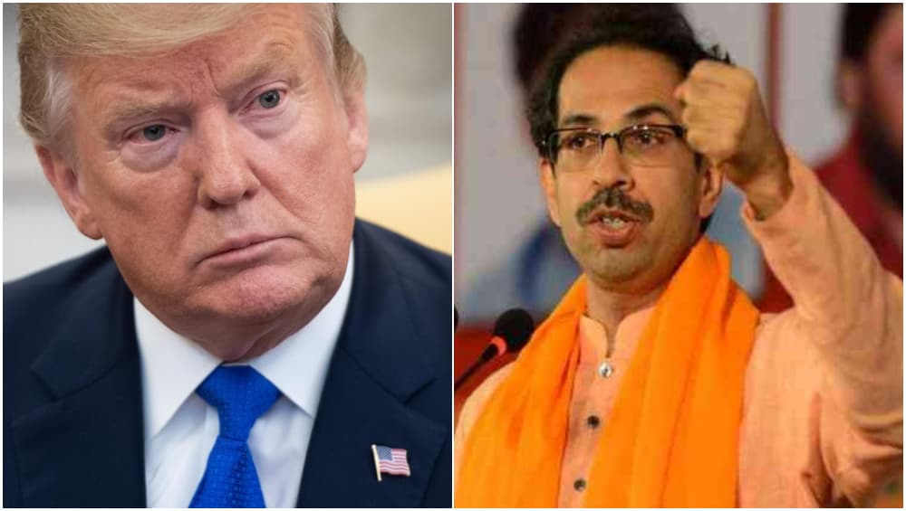 'हिंदुस्थानने अमेरिकेचा चोंबडेपणा चालू दिला नाही हे बरेच झाले', शिवसेना पक्षप्रमुख उद्धव ठाकरे यांची संतप्त प्रतिक्रिया 'हिंदुस्थानने अमेरिकेचा चोंबडेपणा चालू दिला नाही हे बरेच झाले', शिवसेना पक्षप्रमुख उद्धव ठाकरे यांची संतप्त प्रतिक्रिया