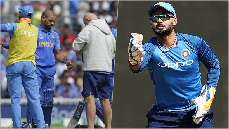ICC World Cup 2019: शिखर धवनच्या जागी रिषभ पंतचा भारतीय संघात समावेश, सूत्रांची माहिती ICC World Cup 2019: शिखर धवनच्या जागी रिषभ पंतचा भारतीय संघात समावेश, सूत्रांची माहिती