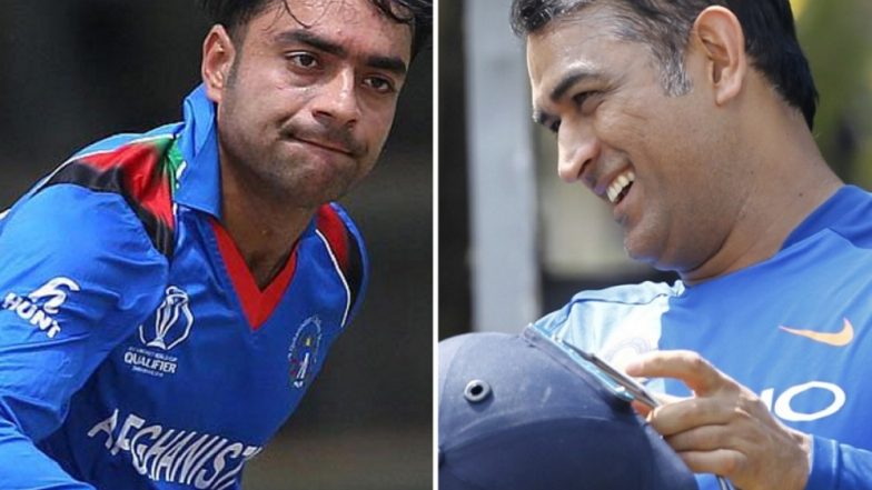 IND vs AFG, CWC 2019: एम एस धोनी चा डाव त्याच्यावरच उलटवला, पाहा रशीद खान च्या गुगली ची कमाल (Video)