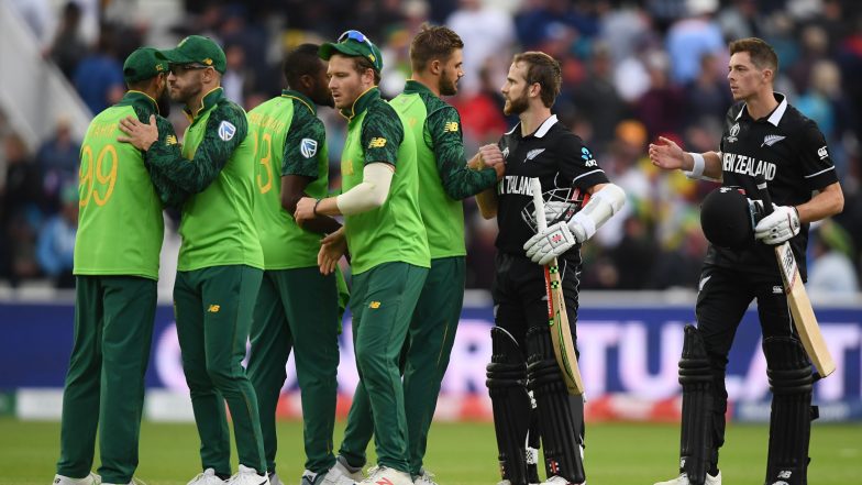 NZ vs SA, ICC World Cup 2019: न्यूझीलंडचा विजयी चौकार, दक्षिण आफ्रिकेचं आव्हान संपुष्टात