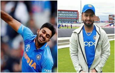 IND vs ENG, CWC 2019: विजय शंकर ऐवजी रिषभ पंत ला संधी, फॅन्स ने तिरकस प्रतिक्रियांनी केले अभिवादन