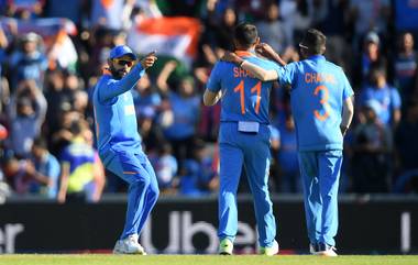 India vs West Indies, ICC World Cup 2019: मॅन्चेस्टरमध्ये भारता चा भेदक मारा, वेस्ट इंडिज चा 125 धावांनी धुव्वा; पुन्हा चमकले टीम इंडिया चे बॉलर्स