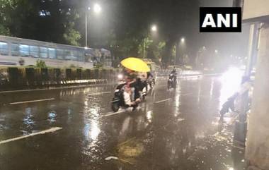 मुंबई शहर-उपनगरांमध्ये पुन्हा दमदार पावसाला सुरूवात