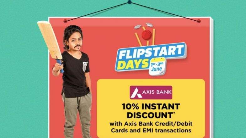 Flipkart Sale: आजपासून फ्लिपकार्ट सेल सुरु, 'या' वस्तूंवर मिळणार 80% सूट Flipkart Sale: आजपासून फ्लिपकार्ट सेल सुरु, 'या' वस्तूंवर मिळणार 80% सूट
