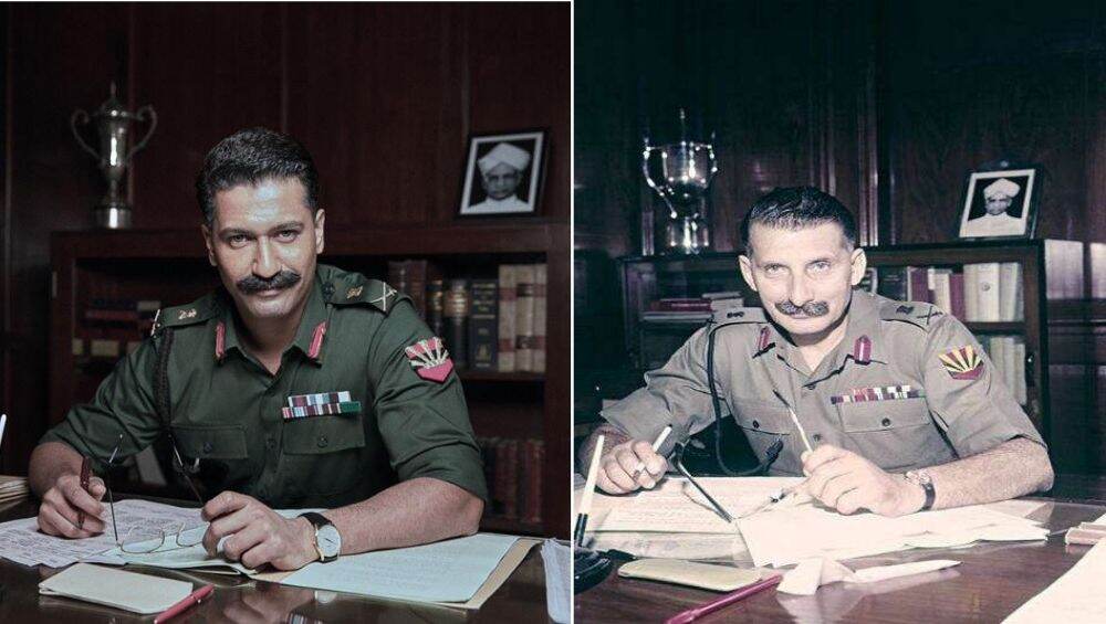 फिल्ड मार्शल सैम मानेकशॉ च्या भूमिकेतील 'विकी कौशल' चा लूक सोशल मिडियावर व्हायरल फिल्ड मार्शल सैम मानेकशॉ च्या भूमिकेतील 'विकी कौशल' चा लूक सोशल मिडियावर व्हायरल
