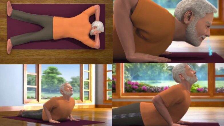 International Yoga Day 2019: नरेंद्र मोदी यांच्या ऑनलाईन योगा सीरिज मध्ये आज भुजंगआसनाचा पाठ (Watch Video) International Yoga Day 2019: नरेंद्र मोदी यांच्या ऑनलाईन योगा सीरिज मध्ये आज भुजंगआसनाचा पाठ (Watch Video)