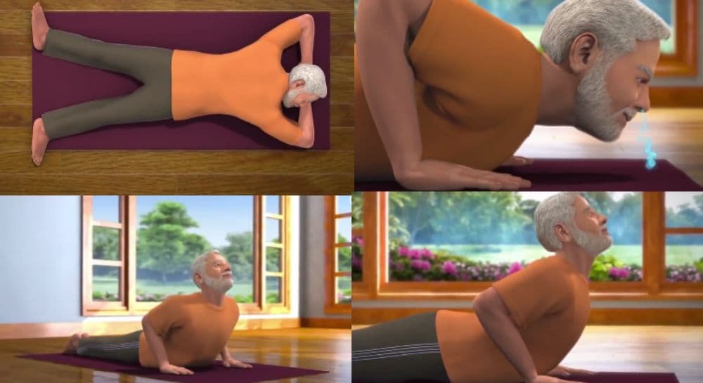 International Yoga Day 2019: नरेंद्र मोदी यांच्या ऑनलाईन योगा सीरिज मध्ये आज भुजंगआसनाचा पाठ (Watch Video) International Yoga Day 2019: नरेंद्र मोदी यांच्या ऑनलाईन योगा सीरिज मध्ये आज भुजंगआसनाचा पाठ (Watch Video)