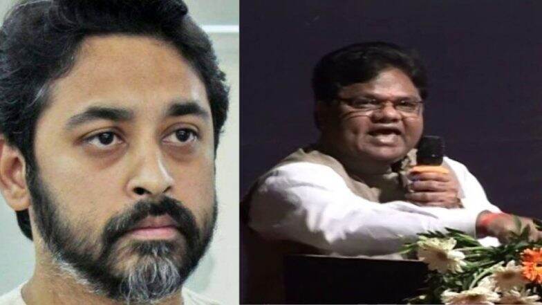 महाराष्ट्राला भिकारी बनवण्याची भाषा करणाऱ्याला मंत्रिपद याहून दुर्दैव काय! निलेश राणे यांनी 'या' नवनिर्वाचीत मंत्र्यावर साधला निशाणा (Watch Video) महाराष्ट्राला भिकारी बनवण्याची भाषा करणाऱ्याला मंत्रिपद याहून दुर्दैव काय! निलेश राणे यांनी 'या' नवनिर्वाचीत मंत्र्यावर साधला निशाणा (Watch Video)
