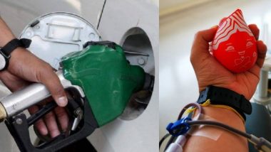 सोलापुर: रक्तदान शिबिराचा भन्नाट उपक्रम, रक्तदात्याला पाच लिटर पेट्रोल मोफत!
