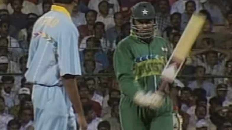 IND vs PAK, World Cup 2019 Flashback! 1996 विश्वकप मधील वेंकटेश प्रसाद-आमिर सोहेल यांच्यात झालेला असविस्मर्णीय Face-Off (Video)
