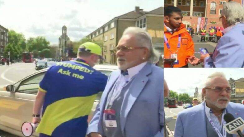India vs Australia ICC World Cup 2019: भारत विरुद्ध ऑस्ट्रेलिया सामन्यात कर्जबुडव्या 'विजय मल्ल्या'ची उघड उपस्थिती India vs Australia ICC World Cup 2019: भारत विरुद्ध ऑस्ट्रेलिया सामन्यात कर्जबुडव्या 'विजय मल्ल्या'ची उघड उपस्थिती