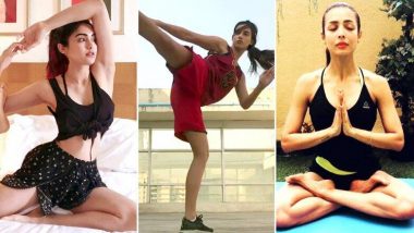International Yoga Day 2019: बॉलिवूडच्या या '5' हॉट अभिनेत्री फिटनेससाठी करतात योगा; पहा व्हिडिओज