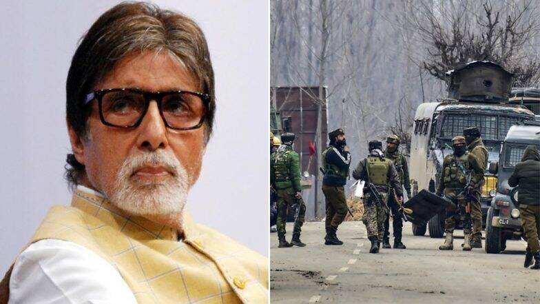 अमिताभ बच्चन यांनी पुलवामा हल्ल्यातील शहीद जवानांच्या कुटुंबियांना केली 5 लाखांची मदत अमिताभ बच्चन यांनी पुलवामा हल्ल्यातील शहीद जवानांच्या कुटुंबियांना केली 5 लाखांची मदत