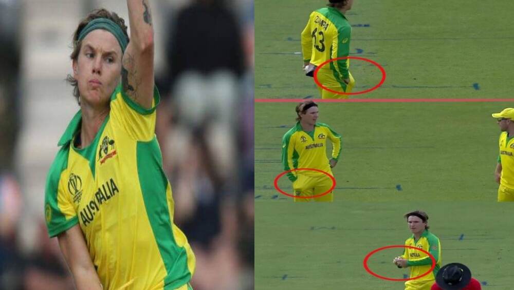 IND vs AUS CWC 2019 सामन्यादरम्यान अॅडम झॅम्पा याच्यावर व्यक्त करण्यात आलेल्या Ball Tampering च्या संशयावर अॅरोन फिंच याचे स्पष्टीकरण IND vs AUS CWC 2019 सामन्यादरम्यान अॅडम झॅम्पा याच्यावर व्यक्त करण्यात आलेल्या Ball Tampering च्या संशयावर अॅरोन फिंच याचे स्पष्टीकरण