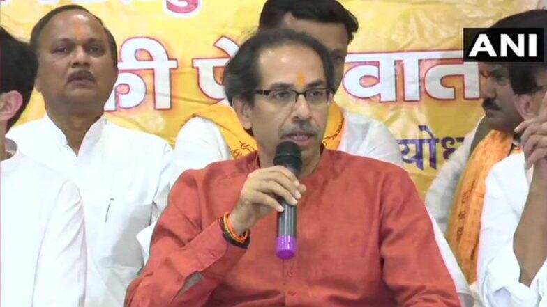राम मंदिर बनणार म्हणजे बनणार, अयोध्या दौऱ्यावर आलेल्या उद्धव ठाकरे यांची भुमिका राम मंदिर बनणार म्हणजे बनणार, अयोध्या दौऱ्यावर आलेल्या उद्धव ठाकरे यांची भुमिका