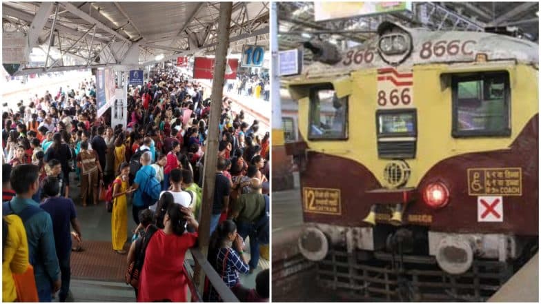 ठाणे: ठाणे-नेरुळ रेल्वेसेवा विस्कळीत, ठाणे स्थानकात तांत्रिक बिघाड ठाणे: ठाणे-नेरुळ रेल्वेसेवा विस्कळीत, ठाणे स्थानकात तांत्रिक बिघाड