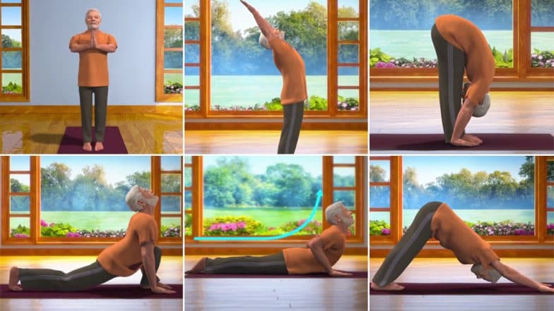 International Yoga Day 2019: मनाला एकाग्र आणि बुद्धीला कुशाग्र करण्यास मदत करेल सूर्यनमस्कार, सांगतायत पंतप्रधान नरेंद्र मोदी (Watch Video) International Yoga Day 2019: मनाला एकाग्र आणि बुद्धीला कुशाग्र करण्यास मदत करेल सूर्यनमस्कार, सांगतायत पंतप्रधान नरेंद्र मोदी (Watch Video)