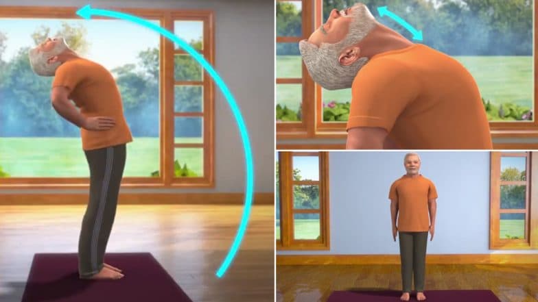 International Yoga Day 2019: व्हिडिओच्या माध्यमातून नरेंद्र मोदी यांनी समजावले अर्ध चक्रासनाचे महत्त्व आणि फायदे International Yoga Day 2019: व्हिडिओच्या माध्यमातून नरेंद्र मोदी यांनी समजावले अर्ध चक्रासनाचे महत्त्व आणि फायदे