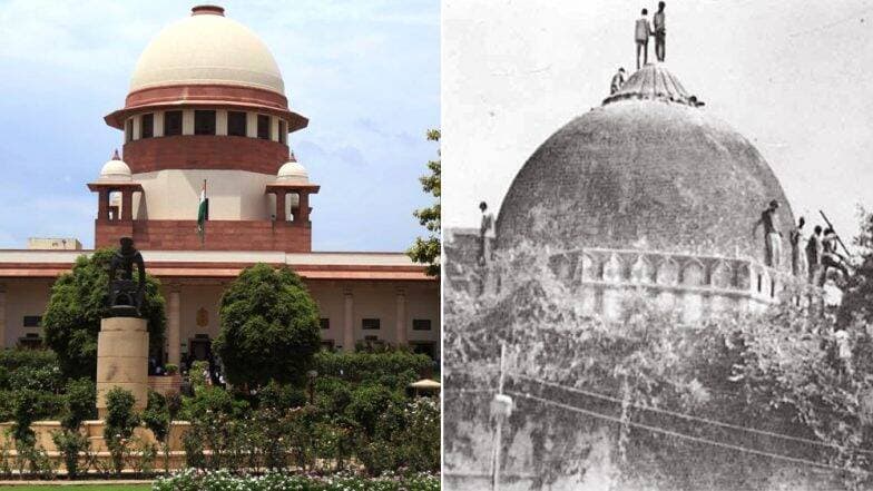 Ayodhya Land Dispute Case: मध्यस्थ समितीला 31 जुलै पर्यंत अंतिम अहवाल सादर करण्याचे सर्वोच्च न्यायालयाचे आदेश; 2 ऑगस्टला पुढील सुनावणी Ayodhya Land Dispute Case: मध्यस्थ समितीला 31 जुलै पर्यंत अंतिम अहवाल सादर करण्याचे सर्वोच्च न्यायालयाचे आदेश; 2 ऑगस्टला पुढील सुनावणी