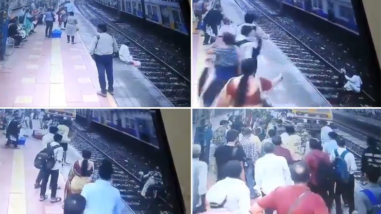 मुंबई सेंट्रल स्थानकात ट्रेन येताच वृद्धाने फ्लॅटफॉर्मवरुन मारली उडी; जवानांच्या समयसूचकतेमुळे वाचले प्राण (Watch Video)