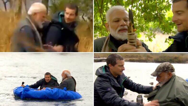 डिस्कवरी चॅनेलवरील 'Man Vs Wild' या शो मध्ये दिसणार पंतप्रधान नरेंद्र मोदी, Watch Video डिस्कवरी चॅनेलवरील 'Man Vs Wild' या शो मध्ये दिसणार पंतप्रधान नरेंद्र मोदी, Watch Video