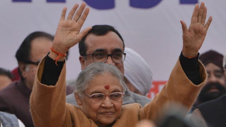Sheila Dikshit Passes Away: दिल्लीच्या माजी मुख्यमंत्री, काँग्रेस पक्षाच्या जेष्ठ नेत्या शीला दीक्षित यांचे निधन Sheila Dikshit Passes Away: दिल्लीच्या माजी मुख्यमंत्री, काँग्रेस पक्षाच्या जेष्ठ नेत्या शीला दीक्षित यांचे निधन