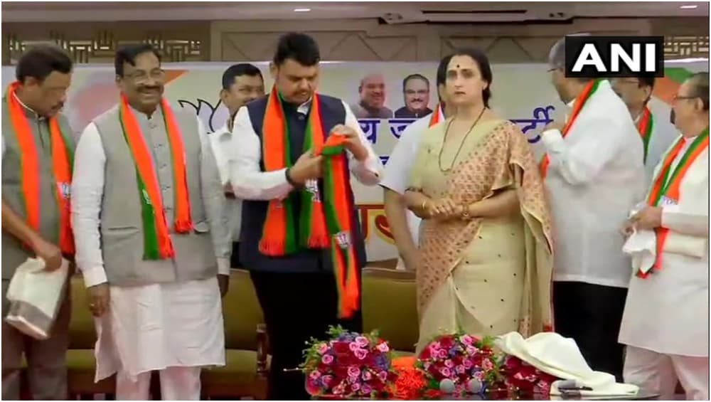BJP Mega Recruitment 2019: काँग्रेस, राष्ट्रवादी काँग्रेस पक्षातील प्रमुख नेत्यांचा BJP प्रवेश; पाहा यादी BJP Mega Recruitment 2019: काँग्रेस, राष्ट्रवादी काँग्रेस पक्षातील प्रमुख नेत्यांचा BJP प्रवेश; पाहा यादी