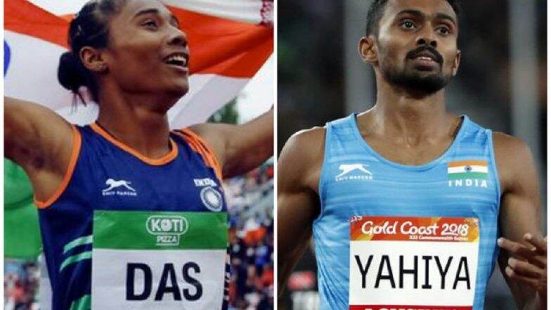 भारताच्या हिमा दासचा ‘सुवर्ण चौकार’, मुहम्मद अनासने ही पटकावले 'गोल्ड' भारताच्या हिमा दासचा ‘सुवर्ण चौकार’, मुहम्मद अनासने ही पटकावले 'गोल्ड'