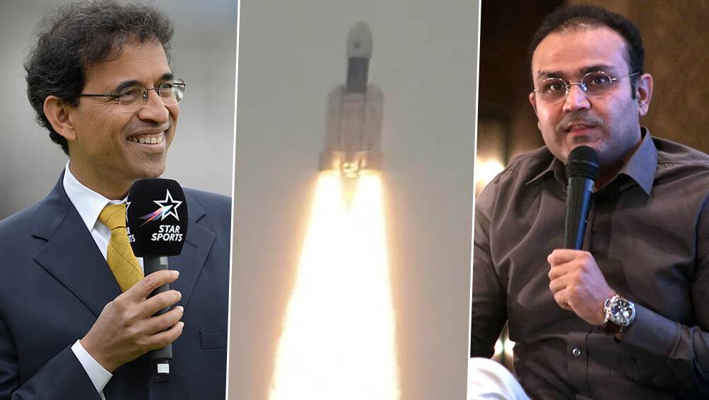 Chandrayaan 2: ISRO च्या कामगिरीचा खेळाडूंनाही अभिमान, ट्विट करत केला अभिनंदनाचा वर्षाव Chandrayaan 2: ISRO च्या कामगिरीचा खेळाडूंनाही अभिमान, ट्विट करत केला अभिनंदनाचा वर्षाव