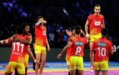 Pro Kabaddi League 2019: गुजरात फॉर्च्यून जायंट्स संघाचा यूपी योद्धा संघावर 44-19 ने एकतर्फी विजय