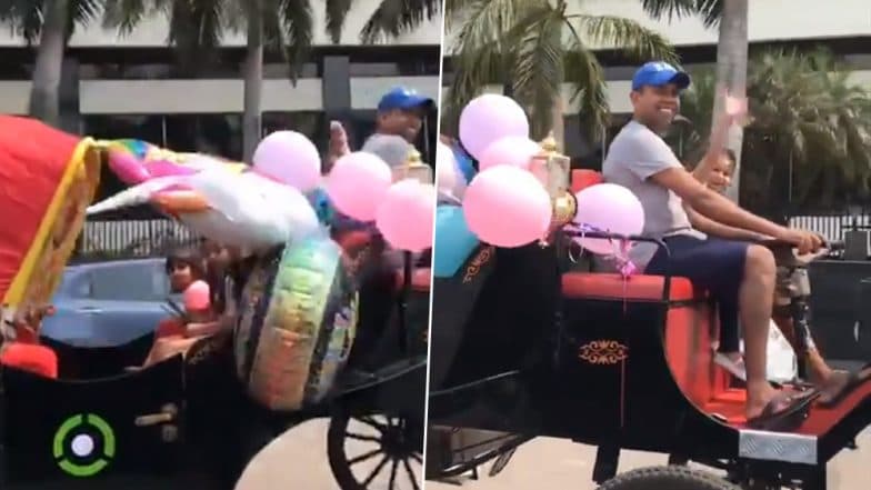 मुंबई: Victoria Carriages आता अंदाजात; आदित्य ठाकरे ने शेअर केली खास झलक (Watch Video) मुंबई: Victoria Carriages आता अंदाजात; आदित्य ठाकरे ने शेअर केली खास झलक (Watch Video)