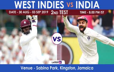 Live Streaming of IND vs WI, 2nd Test Day 1: भारत विरुद्ध वेस्ट इंडिज लाईव्ह सामना आणि स्कोर पहा Sony Ten आणि SonyLiv Online वर