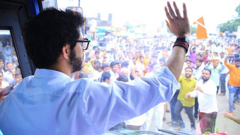Maharashtra Vidhan Sabha Elections 2019: शिवसेना युवा नेते आदित्य ठाकरे वरळी विधानसभा मतदारसंघातून विधानसभा निवडणूक लढण्याची शक्यता Maharashtra Vidhan Sabha Elections 2019: शिवसेना युवा नेते आदित्य ठाकरे वरळी विधानसभा मतदारसंघातून विधानसभा निवडणूक लढण्याची शक्यता