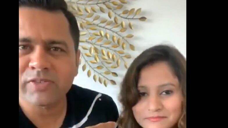 आकाश चोपड़ा याने पत्नी आकाशीसह KBC च्या अंदाजमध्ये बनावल Tik Tok व्हिडिओ, क्रिस गेल बद्दल विचारल है अवघड प्रश्न