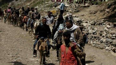 जम्मू-काश्मीर: अमरनाथ यात्रा स्थगित; सुरक्षेच्या कारणास्तव भाविक, पर्यटकांना तात्काळ काश्मीर सोडण्याच्या सूचना