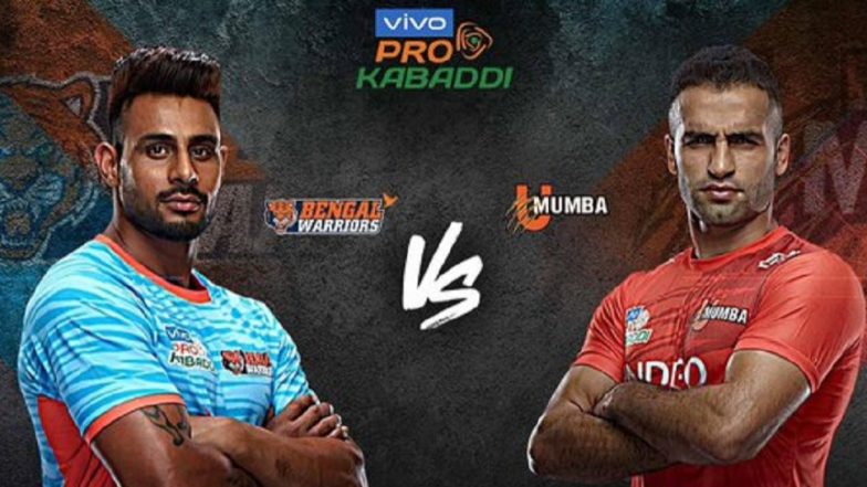 Pro Kabaddi 2019: बंगाल वॉरियर्सचा यू मुम्बा विरुद्ध 32-30 ने थरारक विजय, मागील तीन मोसमातील पहिला विजय