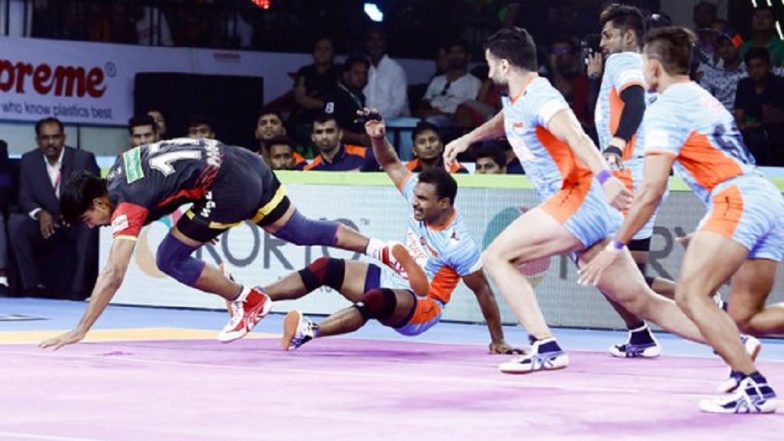 Pro Kabaddi 2019: अंतिम मिनिटात बेंगलुरू बुल्सचा बंगाल वॉरियर्स संघावर 43-42 ने विजय