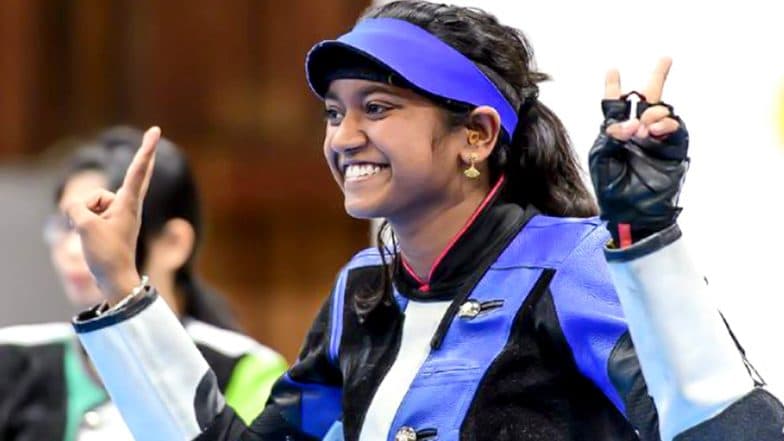 ISSF World Cup स्पर्धेत भारताच्या इलावेनिल वलारिवन हिची 10 मीटर एअर रायफलमध्ये सुवर्ण कमाई ISSF World Cup स्पर्धेत भारताच्या इलावेनिल वलारिवन हिची 10 मीटर एअर रायफलमध्ये सुवर्ण कमाई