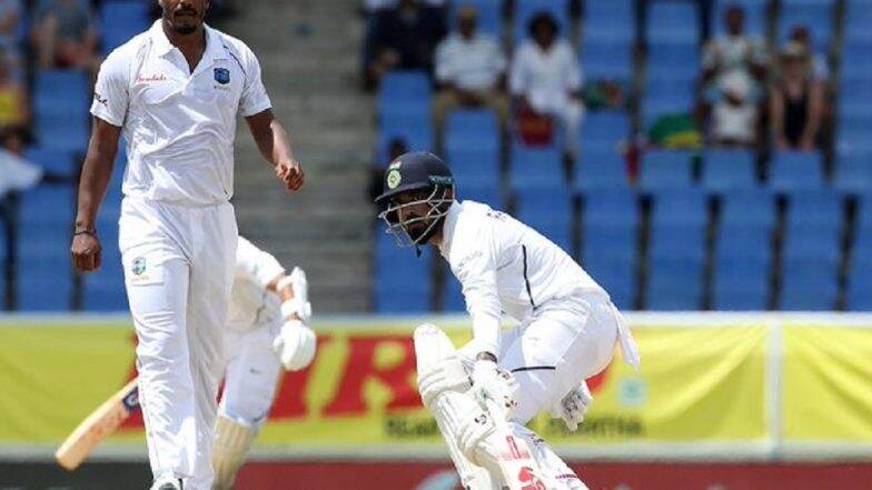 IND vs WI 1st Test: दुसऱ्या दिवसा खेर वेस्ट इंडिज 'बॅकफूट'वर , टीम इंडिया कडे 108 धावांची आघाडी