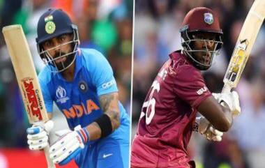 IND vs WI 2nd ODI: डकवर्थ-लुईस नियमाप्रमाणे टीम इंडियाचा 59 धावांनी विजय, मालिकेमध्ये 1-0 ने आघाडी