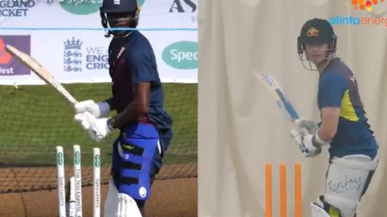 Ashes 2019: पहिले बाउन्सरने केले जखमी; आता जोफ्रा आर्चर याने स्टीव्ह स्मिथ याच्या फलंदाजीचे अनुसरण करत उडवली खिल्ली, व्हिडिओ व्हायरल