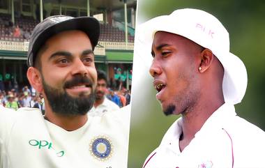 IND vs WI 1st Test: लज्जास्पद रेकॉर्ड करणाऱ्या मिगेल कमिन्स याच्या संथ फलंदाजीमुळे विराट कोहली भडकला; Sledge करत म्हणाला 'ही' मजेदार गोष्ट