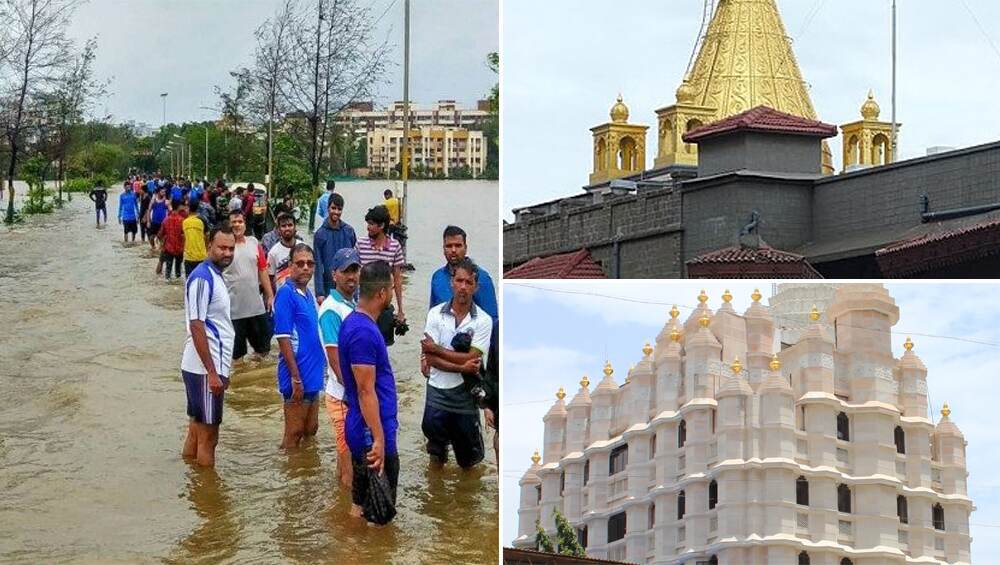 कोल्हापूर, सांगली पूरग्रस्तांना शिर्डी देवस्थानाकडून 10 कोटीची मदत तर सिद्धिविनायक मंदिरकडून पिण्याच्या पाण्याची सोय कोल्हापूर, सांगली पूरग्रस्तांना शिर्डी देवस्थानाकडून 10 कोटीची मदत तर सिद्धिविनायक मंदिरकडून पिण्याच्या पाण्याची सोय