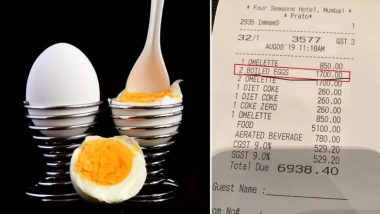 मुंबई: Four Season हॉटेल मध्ये दोन उकडलेल्या अंड्यांची किंमत 1700 रुपये, नेटकऱ्यांना आठवला राहुल बोस चा प्रसंग