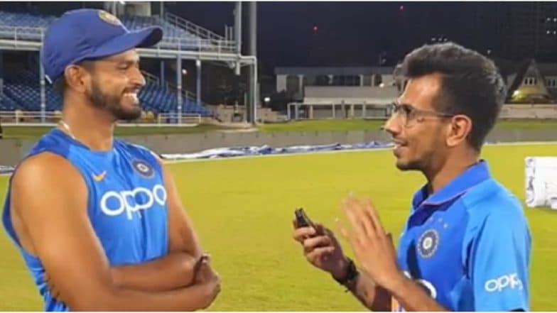 IND vs WI 2019: श्रेयस अय्यर याने Chahal TV ला दिला ट्विस्ट; विंडीजविरुद्ध धडाकेबाज फलंदाजीआधी Breakfast बद्दल दिली माहिती, पहा Video