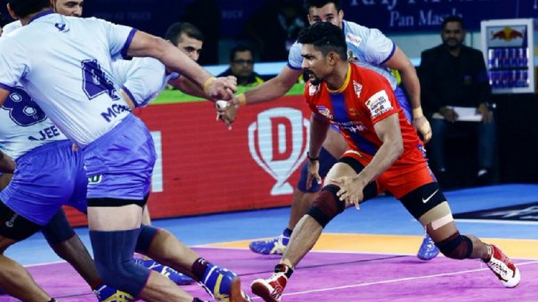 Pro Kabaddi 2019: तामिळ थालाइवास आणि यूपी योद्धा यांच्यातील रोमांचक सामना टाय