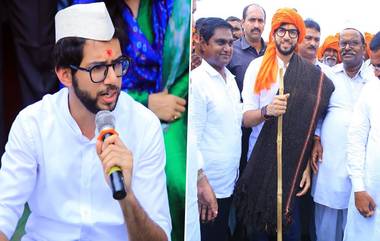 Shiv Sena Jan Ashirwad Yatra: युवा सेना प्रमुख आदित्य ठाकरे यांचे जन आशीर्वाद यात्रेतील हटके फोटो